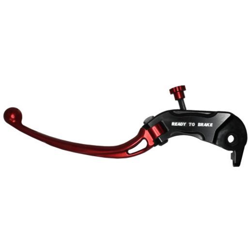 Páčka spojky výklopná ACCOSSATO LV033 in Aluminium For Clutch Master Cylinder Ready To Brake červené