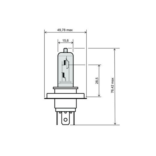 Lamp RMS 246510182 HS1 12V 35/35W