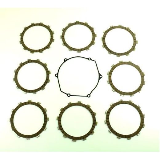 Friction plates kit with clutch cover gasket ATHENA P40230084