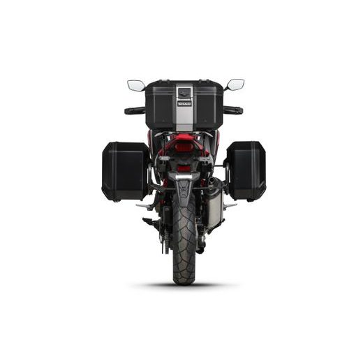 Bočný hliníkový kufor na motorku SHAD Terra TR36 D0TR36100LB ČIERNA EDÍCIA ľavý
