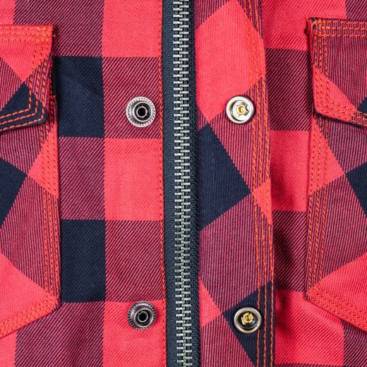 Kevlarové košele GMS JAGUAR LADY ZG31403 red-black DXS