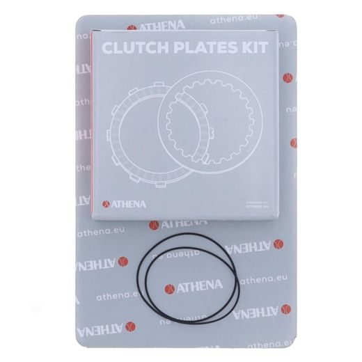 Friction plates kit with clutch cover gasket ATHENA P40230117