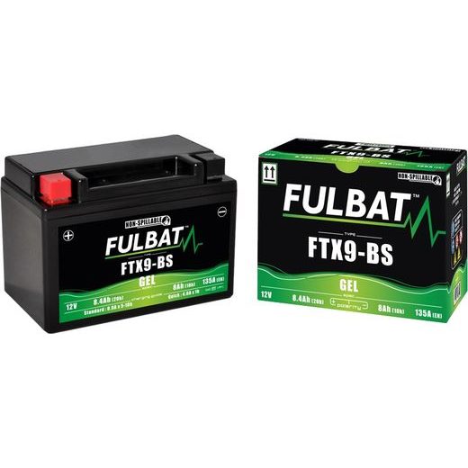 Gelový akumulátor FULBAT FTX9-BS GEL (YTX9-BS GEL)