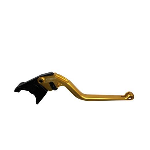 Brzdová páčka ACCOSSATO fixed CNC-worked aluminium, gold