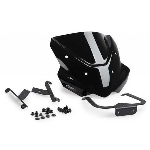 Plexi na motorku PUIG NEW GEN. SPORT 22234N čierna