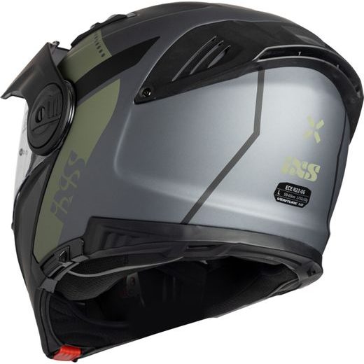 Flip-up helmet iXS VENTURE 1.0 X15903 black-anthracite-olive XL