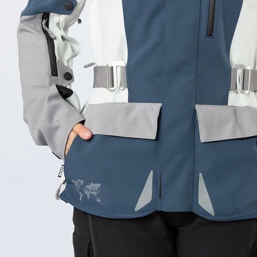Women's laminated jacket iXS VENTURE-STX 1.0 X2-011605 blue-light grey DS