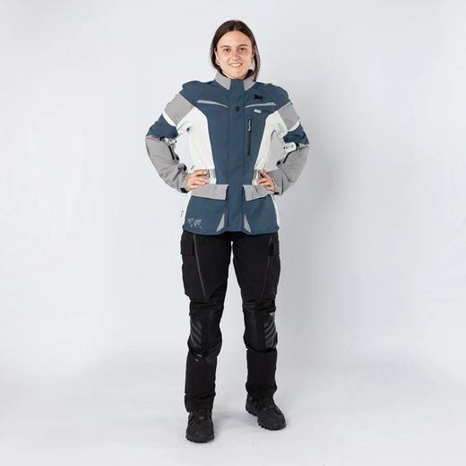 Women's laminated jacket iXS VENTURE-STX 1.0 X2-011605 blue-light grey D4XL