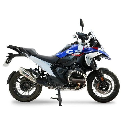 Koncovka výfuku Slip-on GPR GP-REVO TITANIUM BM.110.GPRTIT Matte Black including removable db killer and link pipe