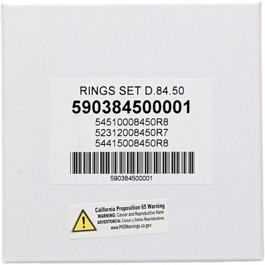 Krúžky VERTEX 590384500001 Sada 1 ks