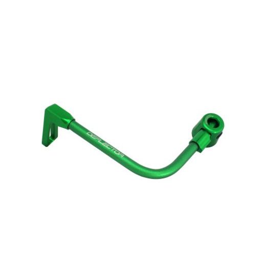 Lever guard ACCOSSATO with green hose and joint left, aluminium