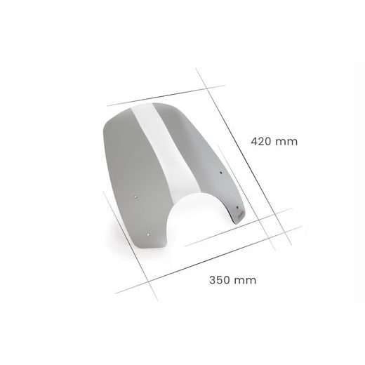 Plexi na motorku PUIG NEW. GEN TOURING 20820H dymové