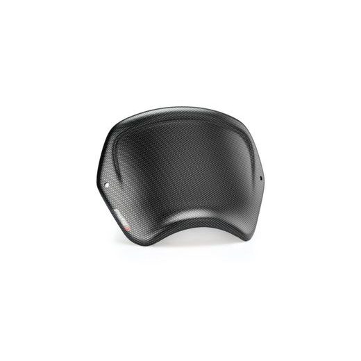 Plexi na motorku PUIG FRONTAL PLATE 3591C karbónový vzhľad