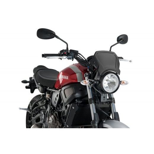 Plexi na motorku PUIG FRONTAL PLATE 3593N čierna