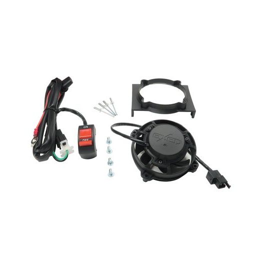 Cooling fan and mounting kit EXED EX-RFS-PLB10/19-SW with ON/OFF switch