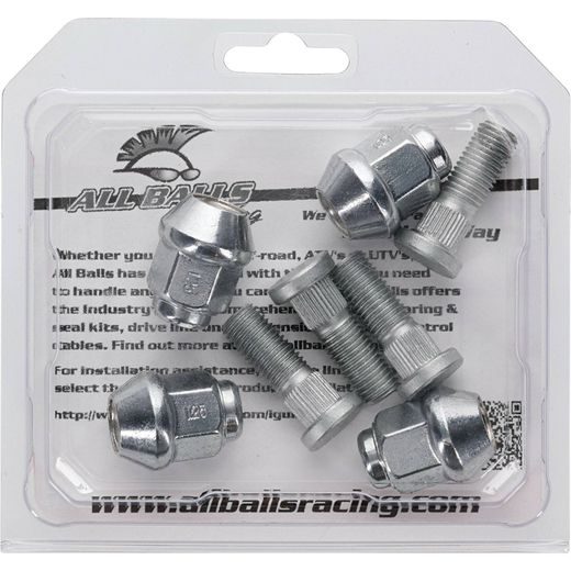 Skrutka a matica kolesa sada All Balls Racing WSN85-1146