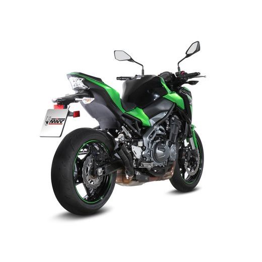 Koncovka výfuku MIVV DOUBLE GUN K.045.LDGB Oceľovo čierna