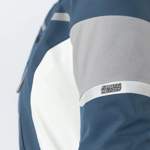 Women's laminated jacket iXS VENTURE-STX 1.0 X2-011605 blue-light grey DXL