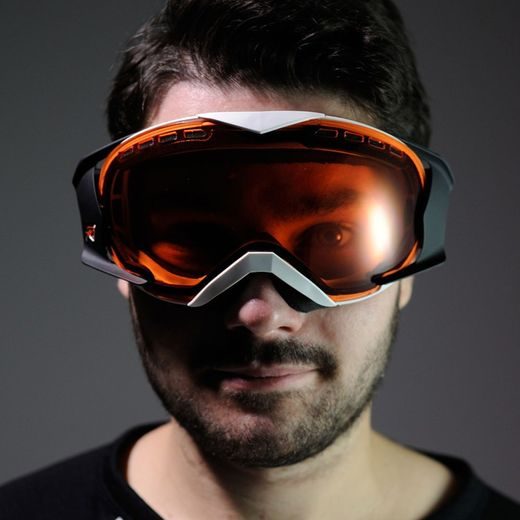 Okuliare ARIETE MANTIS 13940-BNO biela black claws, orange lens