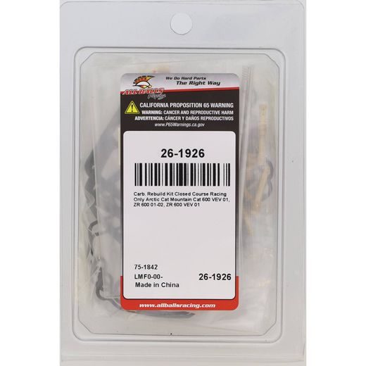 opravná sada karburátora All Balls Racing CARK26-1926