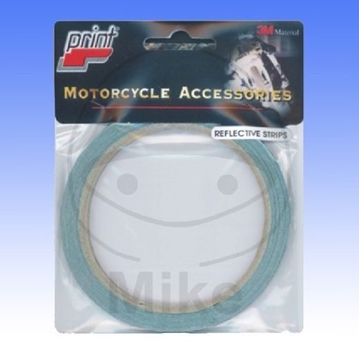 Reflexný pásik JMT zelená šírka 7mm dĺžka 6m