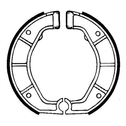 Brzdové čeľuste FERODO 225129161
