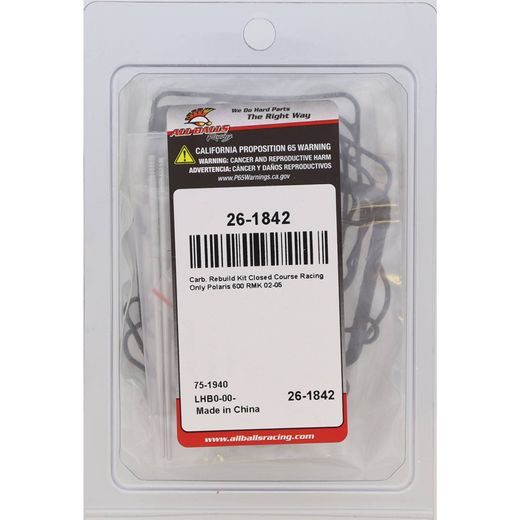 opravná sada karburátora All Balls Racing CARK26-1842