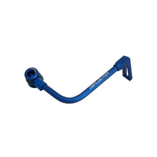 Lever guard ACCOSSATO with blue hose and joint right, aluminium