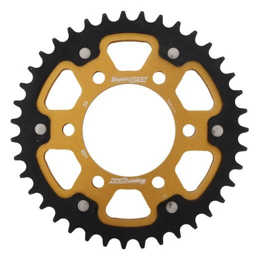 Reťazová rozeta SUPERSPROX STEALTH RST-488:39-GLD zlatá 39T, 530