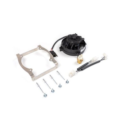 Radiator cooling fan and mounting kit SPAL EP-RFS-MTB24+1TEB with thermoswitch