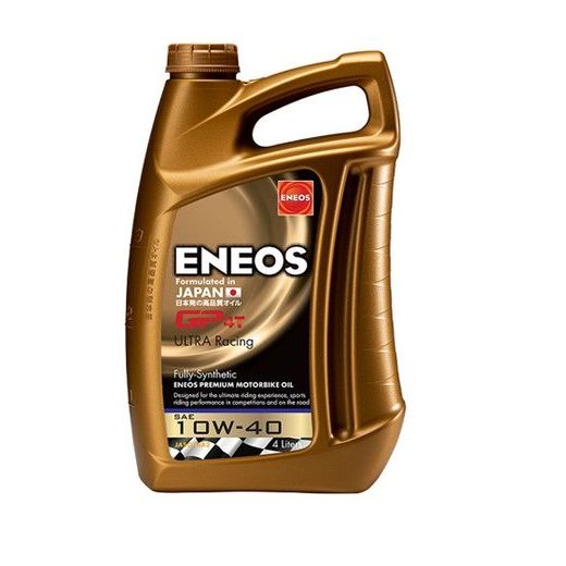 Motorový olej ENEOS GP4T ULTRA Racing 10W-40 E.GP10W40/4 4l