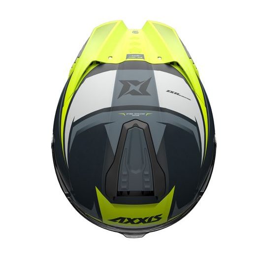 Integrálna prilba AXXIS HAWK SV EVO ixil a3 fluor yellow matt XL