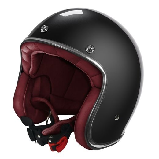 Open face helmet STORMER QUARTZ black pearly M