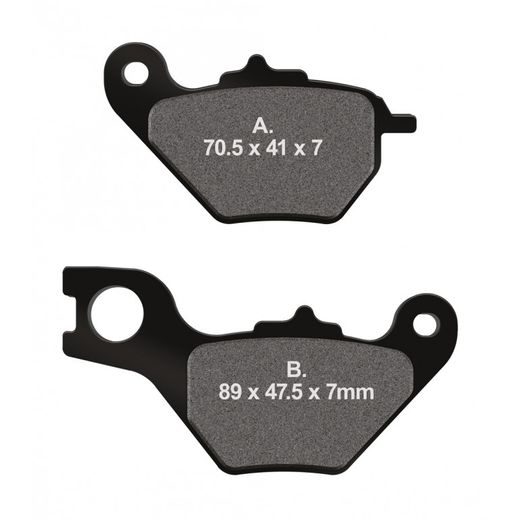 Brzdové obloženie EBC SFA776