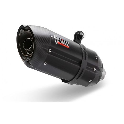 Výfuk kompletný 1x1 MIVV SUONO S.055.L9 Oceľovo čierna