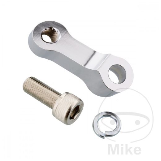 Adaptér na zrkadlo JMP chróm M10 vpravo