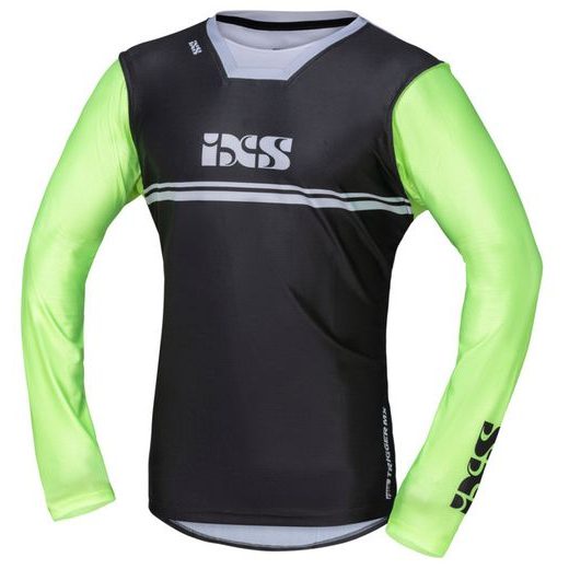 MX Jersey iXS TRIGGER 4.0 X35018 anthracite-green fluo-white 2XL