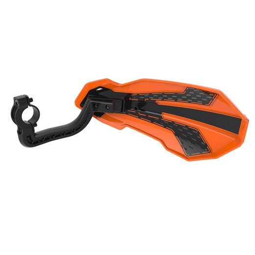 Chránič páčiek POLISPORT MX FLOW 8308200005 s montážnym systémom oranžovo/čierne