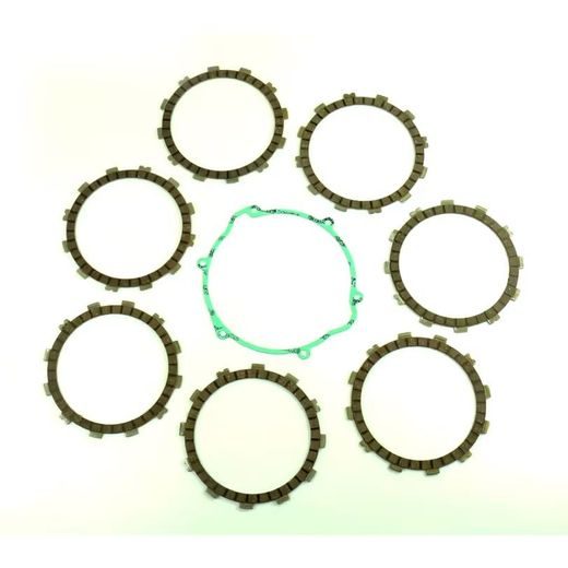 Friction plates kit with clutch cover gasket ATHENA P40230007