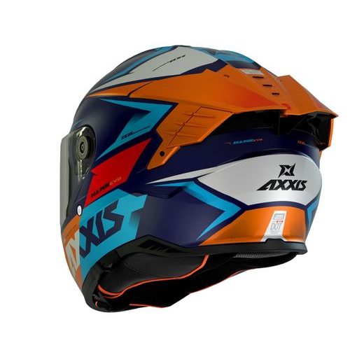 Integrálna prilba AXXIS HAWK SV EVO ixil c14 naranja matt XL
