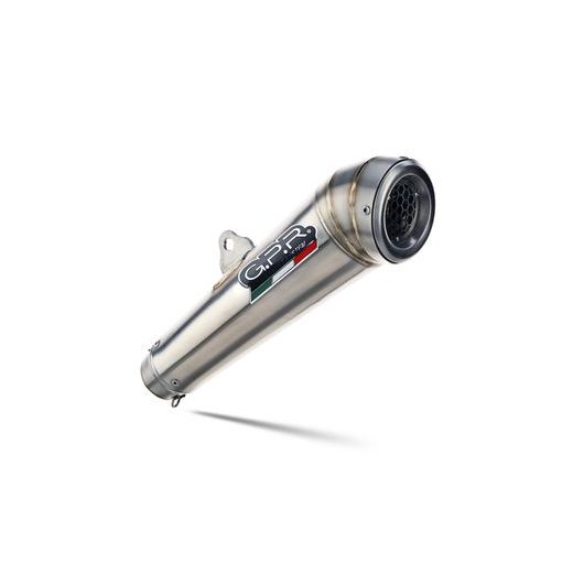 Koncovka výfuku Slip-on GPR POWERCONE EVO BMW.48.PCEV Brushed Stainless steel pre BMW R 1200 R / RS 2011-2014