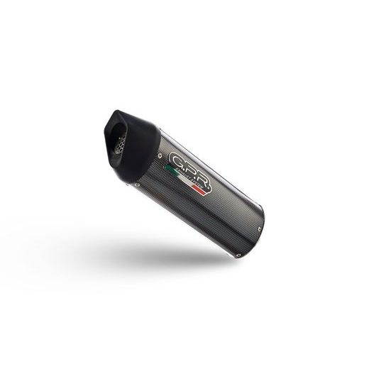Koncovka výfuku Slip-on GPR FURORE EVO4 E5.S.192.GT.FP4 Matte Black including removable db killer and link pipe