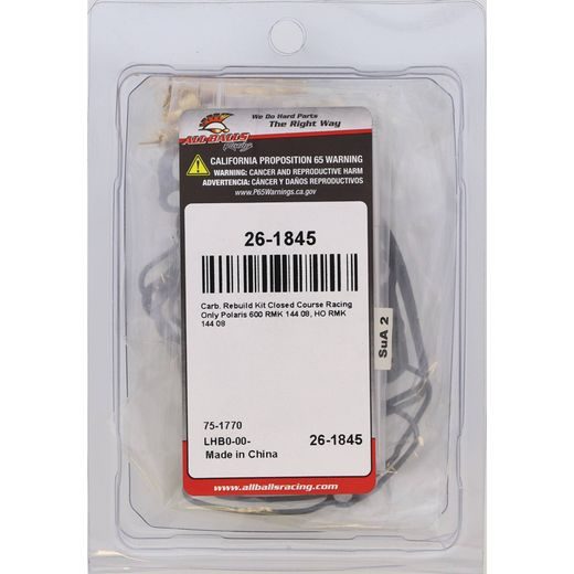 opravná sada karburátora All Balls Racing CARK26-1845
