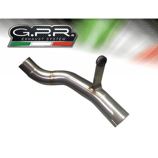 Koncovka výfuku Slip-on GPR SATINOX E5.BM.94.SAT Brushed Stainless steel including removable db killer and link pipe