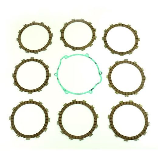 Friction plates kit with clutch cover gasket ATHENA P40230011