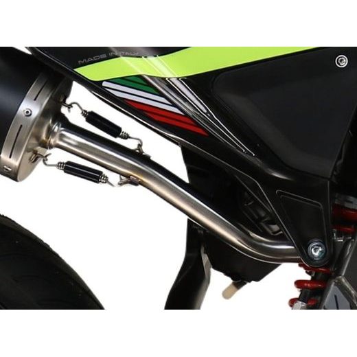 Koncovka výfuku Slip-on GPR FURORE EVO4 NERO FN.5.CAT.FNE4 Matte Black including removable db killer, link pipe and catalyst