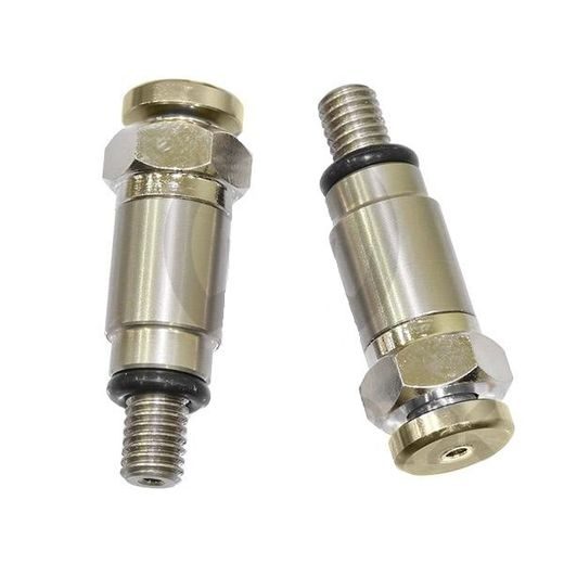 Bleeder set for forks MOTION STUFF (M4x0,7) strieborná