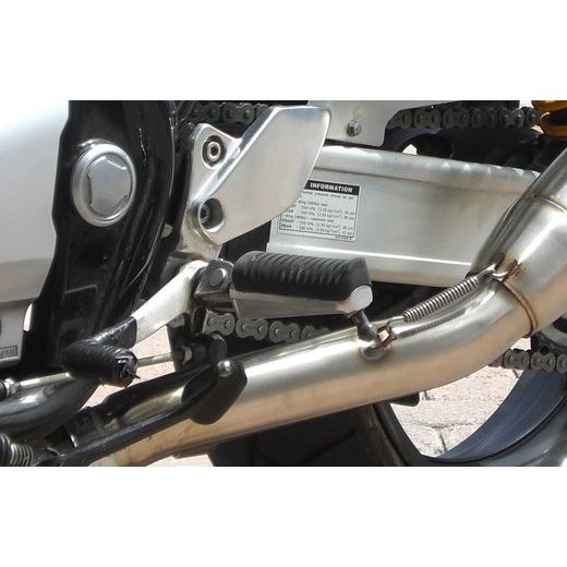 Dvojitá koncovka výfuku Slip - on GPR TRIOVAL Y.61.TRI leštená nerezová oceľ