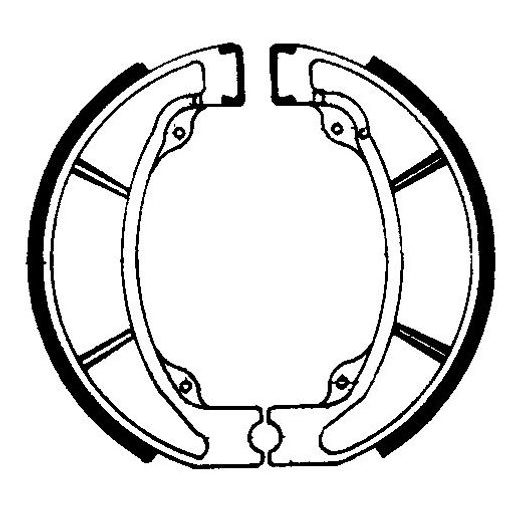 Brzdové čeľuste FERODO 225129057