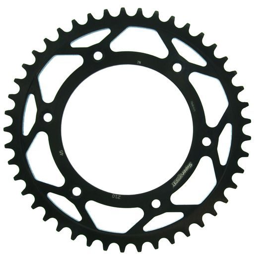 Reťazová sada EK - strieborný chain 520 SRX, X-ring (X, NX, QX, XS), CHK front sprocket SUPERSPROX, CHK rear sprocket SUPERSPROX pre HONDA XR 400 R 1996-2004